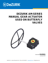 DeZurik ACT AM-QT SERIES MANUAL BOS-CL Operating instructions