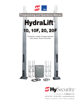 HySecurity HydraLift Owner's manual
