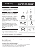 Deckorators 12 Volt 50 Watt Smart Transformer Control Installation guide