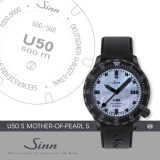 Sinn U50 S Mother-of-pearl S Operating instructions