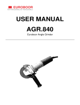 Euroboor AGR.840 User manual