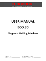 Euroboor ECO.30 User manual