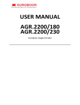 Euroboor AGR.2200-180 User manual