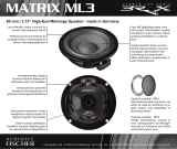 Audiotec Fischer BRAX MATRIX ML3 Owner's manual