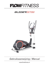 Flow Fitness GLIDER DCT350 User manual