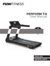 Flow Fitness perform T3i User manual