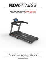 Flow Fitness RUNNER DTM3500I User manual