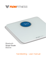 Flow Fitness Bluetooth Smart Scale BS20w User manual