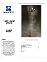 Fawcett AGD Plate Mount Series Owner's manual