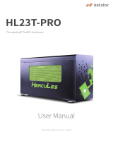 Netstor HL23T-Plus User manual