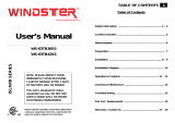 Windster Island series User manual