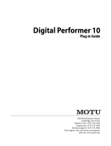 MOTU Digital Performer 10 User guide