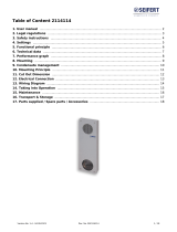 Seifert 2114114 Owner's manual