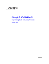 Dialogic 3G-324M API Programming Guide
