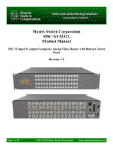 Matrix Switch CorporationMSC-XV3232L