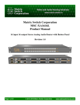 Matrix Switch CorporationMSC-XA1616L