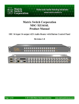 Matrix Switch CorporationMSC-XE1616L