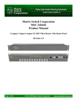 Matrix Switch CorporationMSC-XD44S