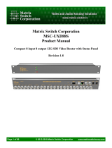 Matrix Switch CorporationMSC-UXD88S