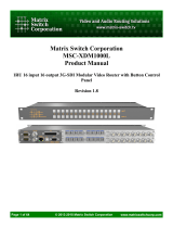 Matrix Switch CorporationMSC-XDM2000L