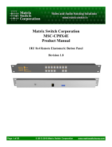 Matrix Switch CorporationMSC-CP8X4E