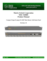 Matrix Switch CorporationMSC-XD88S