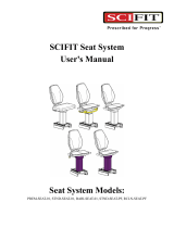 SCIFIT Seat System Owner's manual