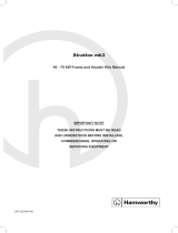 Hamworthy Stratton mk3 frame & header kit 40-70kW Owner's manual