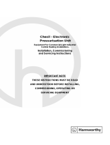 Hamworthy Chesil electronic pressurisation unit Installation guide