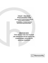 Hamworthy Chesil standard pressurisation unit Installation guide