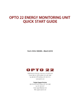 OPTO 22 Energy Monitoring Unit Quick Start