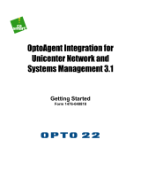 OPTO 22 OptoAgent Integration User guide