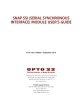 OPTO 22 SNAP SSI Module User guide