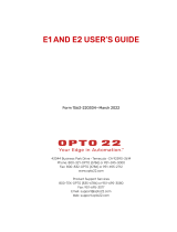 OPTO 22 E1 User guide