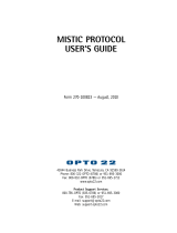 OPTO 22 Mistic Protocol User guide