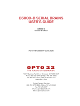 OPTO 22 B3000-B Serial Brains User guide