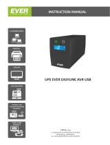 Ever UPS EASYLINE 650/850/1200 AVR USB User manual