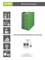 Ever UPS POWERLINE GREEN 10-33/20-33/30-33/40-33/50-33/60-33 User manual