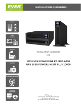 Ever UPS POWERLINE RT PLUS 6000/10000 Installation guide