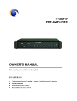LY International Electronics PB-9811P Owner's manual