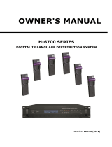 LY International Electronics H-6700M Owner's manual