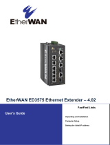 EtherWAN ED3575 User manual