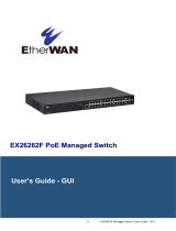 EtherWAN EX26262F Series User manual