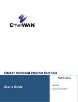 EtherWAN ED3541 Series User manual