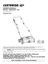 Earthwise Power Tools DT71613 Owner's manual