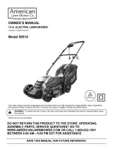 American Lawn Mower 50514 Owner's manual