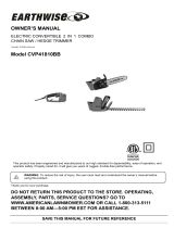 Earthwise Power Tools CVP41810BB Owner's manual