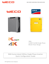 WECO SMA Single Phase User guide