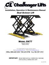 Challenger Lifts DX77 User manual