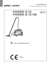 Ghibli & Wirbel POWER D 12 HE Use And Maintenance